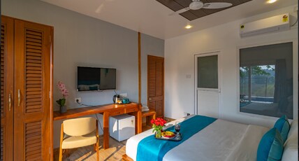 Respira Villaas Room Type - Family Suite | Separate Living Room with Kitchenet