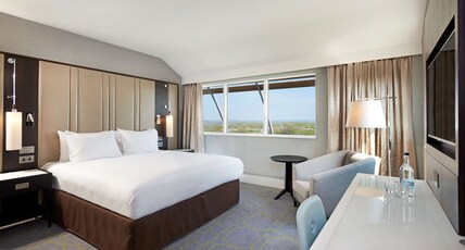 Hilton At The Ageas Bowl, Southampton Room Type - QUEEN ACCESSIBLE GUEST RM