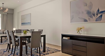 Movenpick Hotel & Apartments Bur Dubai Room Type - Apartment 3 Bedrooms Movenpick Hotel & Apartments Bur Dubai Room Type - Apartment 3 Bedrooms