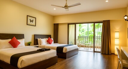 Discover Resorts - Karjat Room Type - Discover Suite With Bathtub and Balcony