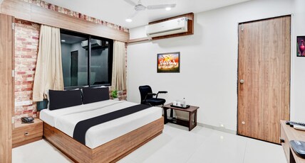 Collection O Kudasan Gandhinagar Formerly Hotel Royal Mansion Room Type - Deluxe