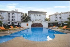 Address of luxurious 2Bhk on Riverfront  9min Morjim Beach
