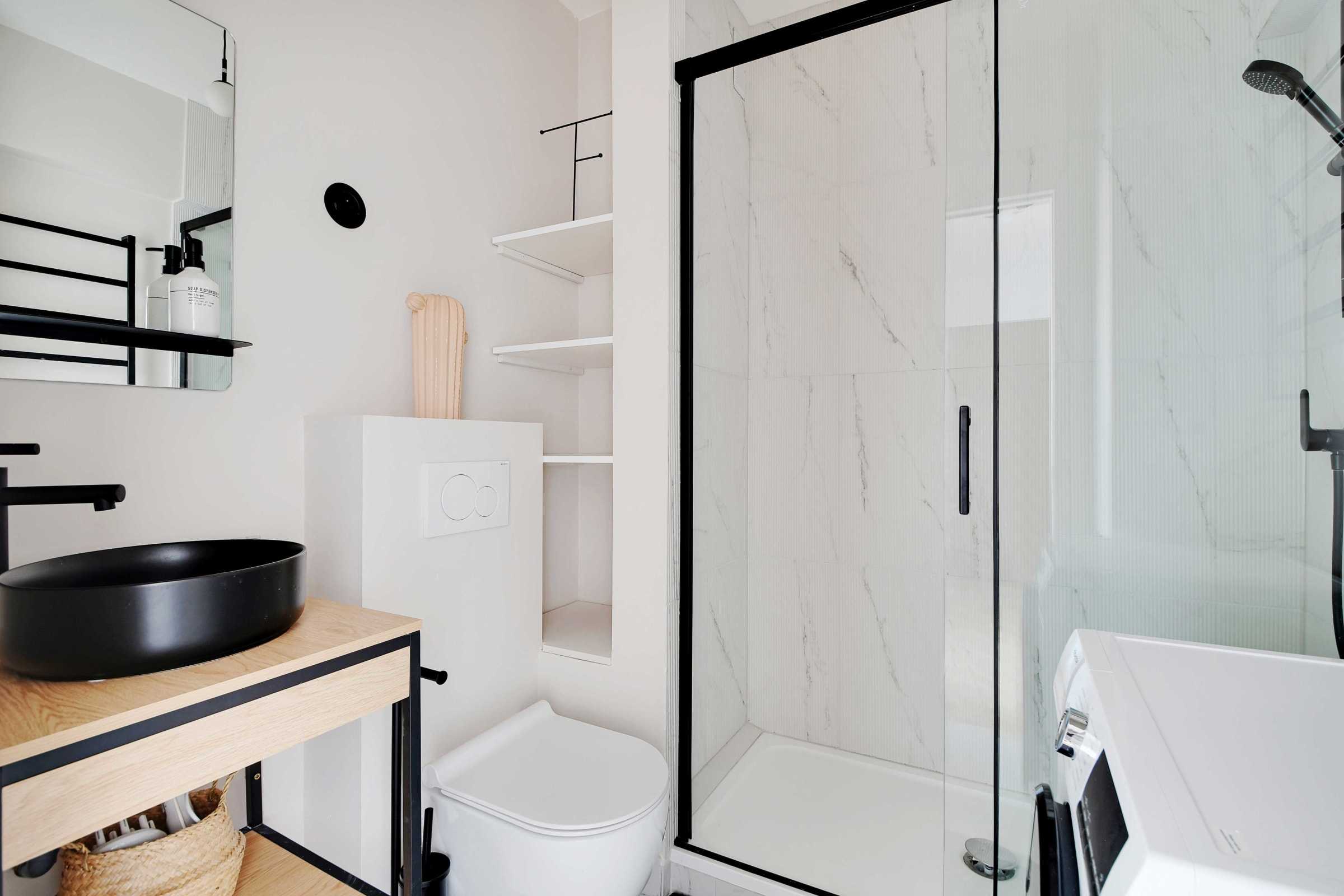 Elegant studio with balcony - 2P - Trocadero/Passy - Tap to explore photos