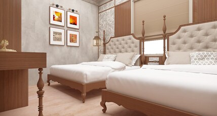 Shri Ram Heritage Residences Room Type - Premium Spiritual Family Room 4 Bed