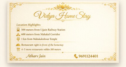 Vidya home stay Room Type - Ac Hall for family 10 member