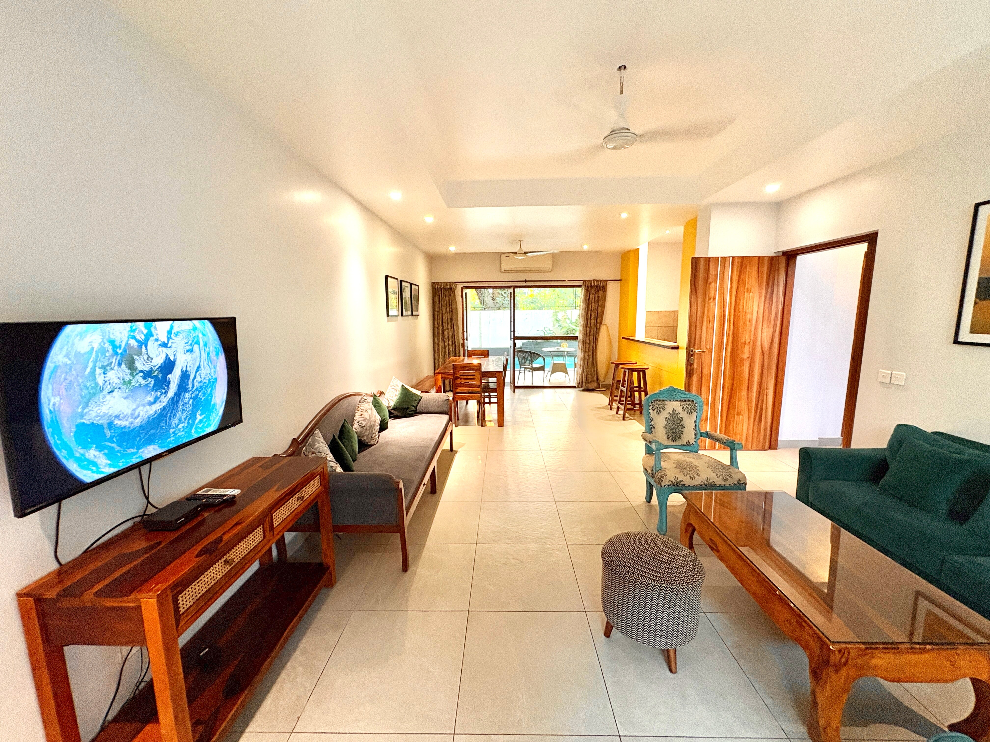 Luxury 3BHK Private Pool Villa in Arpora - Tap to explore photos