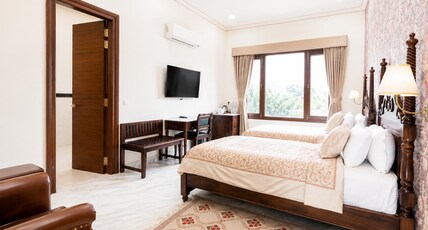 Dera Jaipur - Luxury Heritage Stays in Bani Park, Jaipur Room Type - Super Deluxe Twin Room