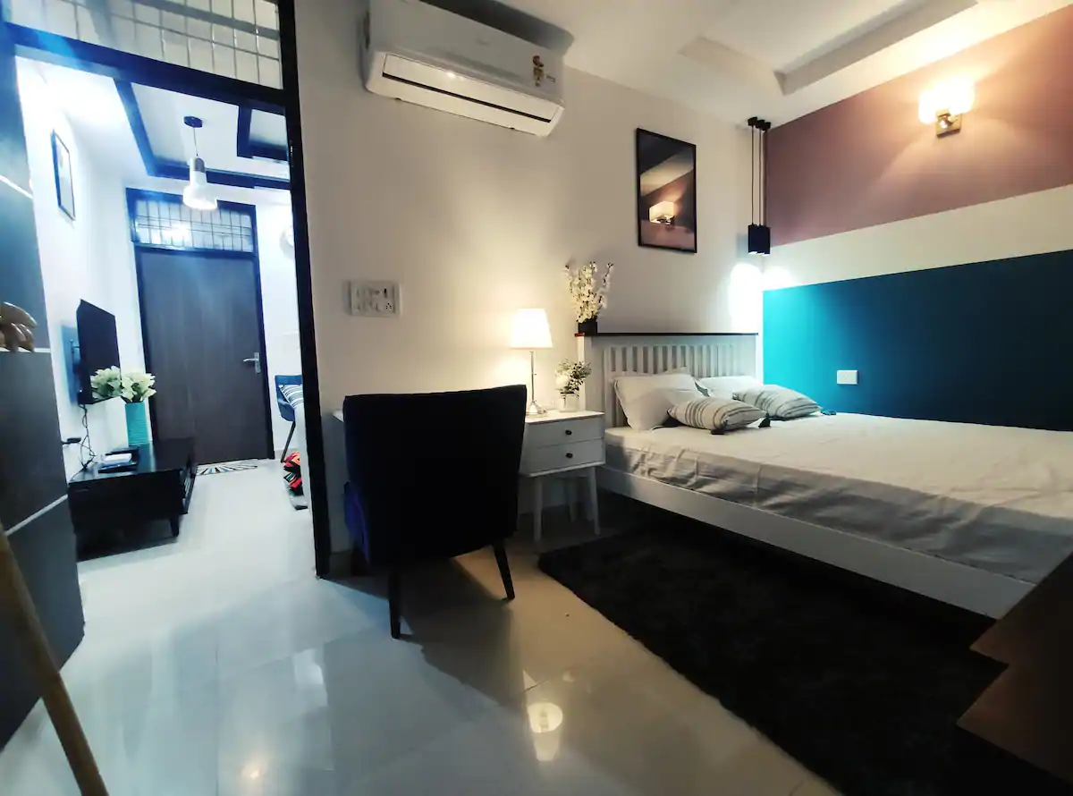 Waffle Airport Metro Dwarka 1 BHK Room Type - Waffle Airport Metro Dwarka 1 BHK
