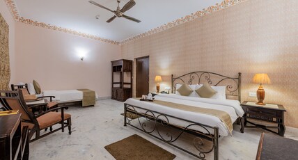 Suryaa Villa | A City Center Heritage Haveli Room Type - Deluxe Triple Room Suryaa Villa | A City Center Heritage Haveli Room Type - Deluxe Triple Room