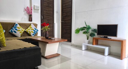 Aman Greens Room Type - Entire 1BHK Penthouse | Private Terrace | Garden View Aman Greens Room Type - Entire 1BHK Penthouse | Private Terrace | Garden View