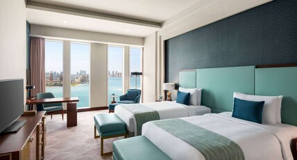 Wyndham Grand Doha West Bay Beach Room Type - Deluxe Twin Room - Sea View