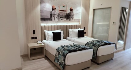 Regenta Suites Gurugram, Sector 49 Sohna Road Room Type - Club Twin Room with Private Balcony