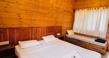 Weavers Resort Bhimashankar Room Type - Family Wooden Cottage