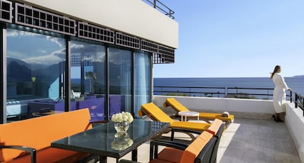 Rixos Downtown Antalya Room Type - Deluxe Terrace Suite, Sea View, King Bed, Two Sofas Rixos Downtown Antalya Room Type - Deluxe Terrace Suite, Sea View, King Bed, Two Sofas