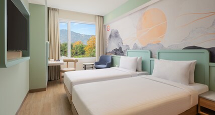 Ginger Dehradun, Rajpur Road Room Type - D-Luxe Twin Room Ginger Dehradun, Rajpur Road Room Type - D-Luxe Twin Room