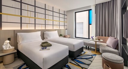Hotel Indigo MELBOURNE LITTLE COLLINS Room Type - 2 Single Standard