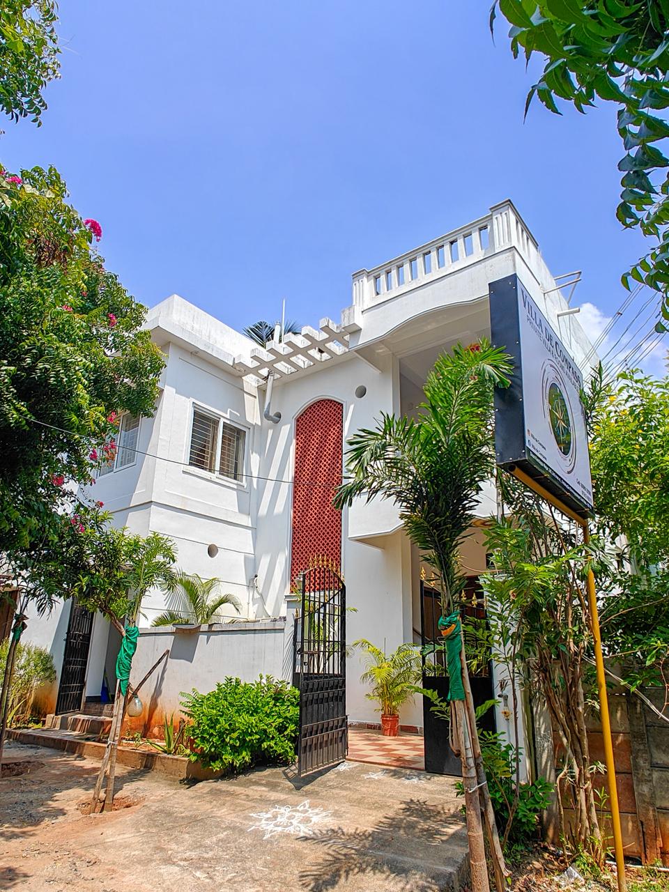 Villa De Compass | 3mins walk to Auroville beach - Tap to explore photos