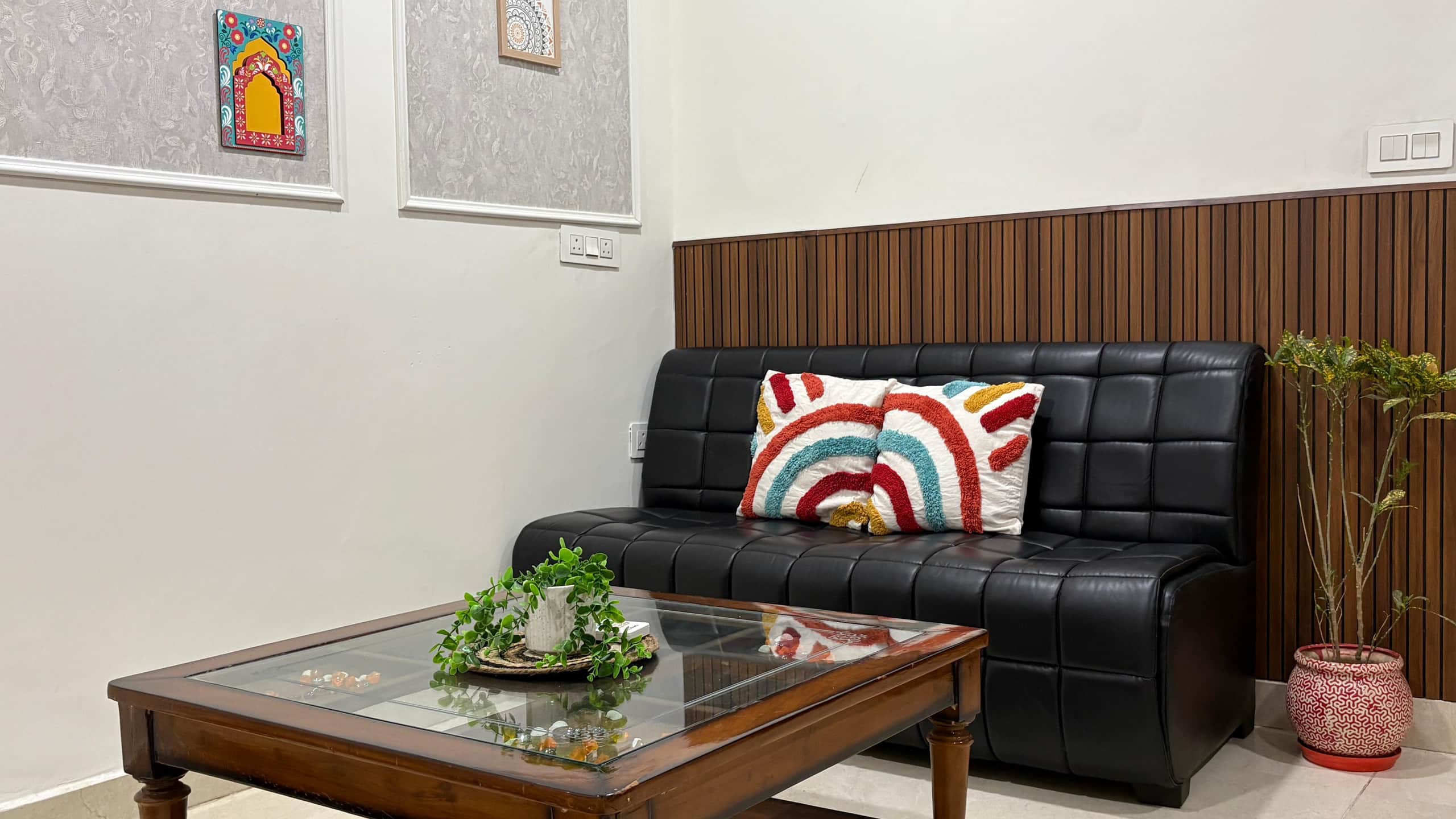 The NooK 1BHK With Projector Couple friendly - Tap to explore photos