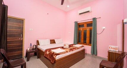 Omji Ashram - Manas Kokil Room Type - Deluxe Double Room