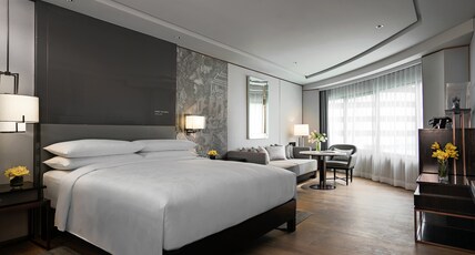 JW Marriott Hotel Bangkok Room Type - Executive lounge access, 1 Bedroom Suite, 1 King, City view JW Marriott Hotel Bangkok Room Type - Executive lounge access, 1 Bedroom Suite, 1 King, City view