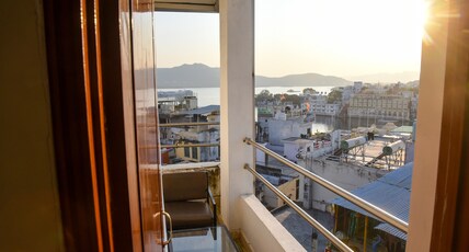 Sajjan Villa Udaipur |Lakeview Rooms and Restaurant| Room Type - Deluxe Lake facing room with balcony
