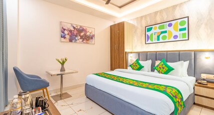 Treebo Premium Paarth Grand with Pure Veg Restaurant Room Type - Standard Room