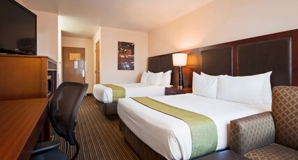 Best Western J. C. Inn Room Type - 2 Queen Beds, Non-Smoking, High Speed Internet Access, Coffee Maker, Hairdryer, Iron And Ironing Boa Best Western J. C. Inn Room Type - 2 Queen Beds, Non-Smoking, High Speed Internet Access, Coffee Maker, Hairdryer, Iron And Ironing Boa
