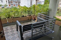 A secluded luxury room with private entry