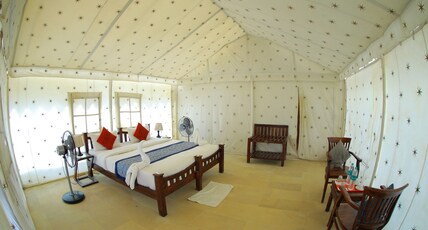 Gujarat Resort Room Type - Luxury Swiss Tent