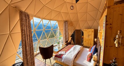 Dream Hamta cafe and Glamps Room Type - peak panorama glamp