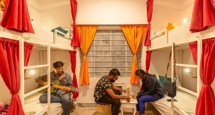 goSTOPS Lite Jaipur Room Type - Bed in 6 Bed Female Only AC Dormitory Room with Ensuite Bathroom