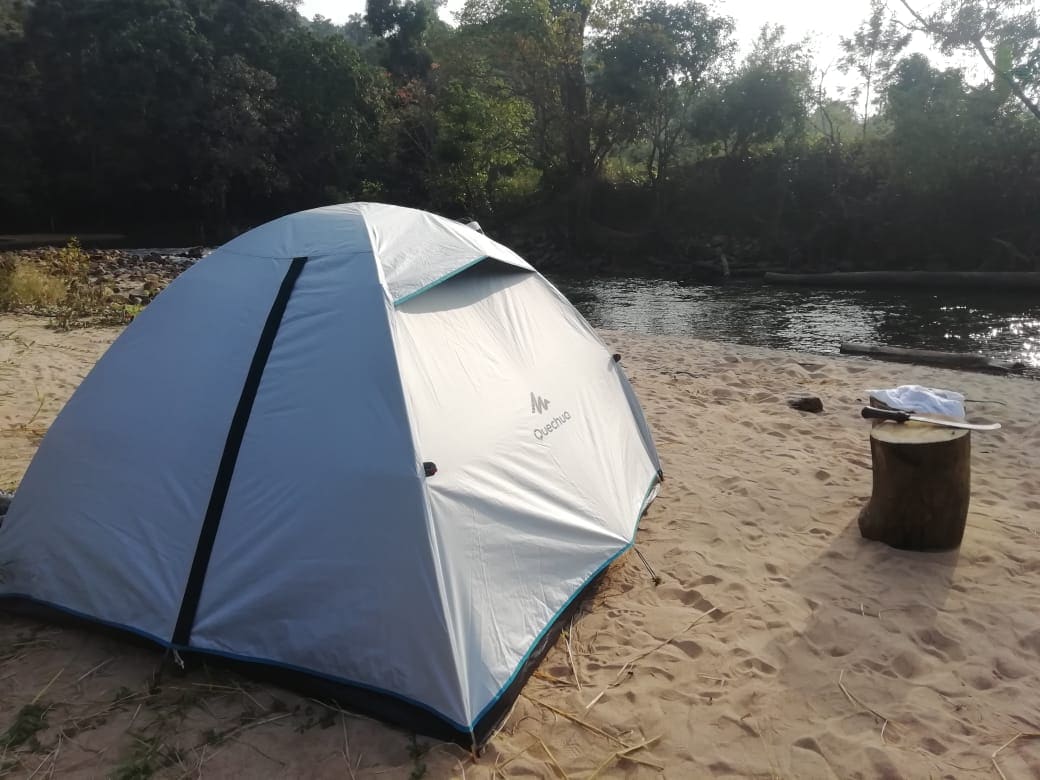 Coorg River Rock Camping - Tap to explore photos