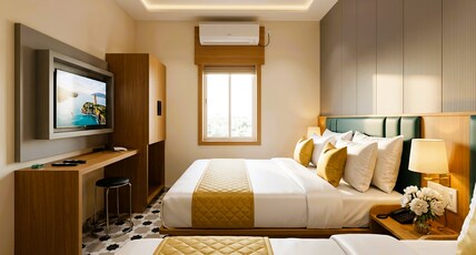 Hotel Jodiya Near CST Room Type - Deluxe Triple Bed