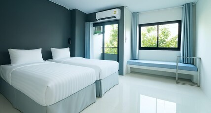 Siam Rama 9 Hotel Room Type - Deluxe Twin Balcony