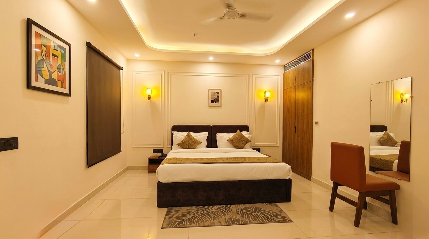 Hotel Saswata 15 mins drive to Shri Ram Mandir & Hanuman Garhi - Tap to explore photos