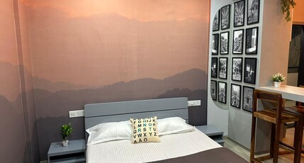 Studio Apartments by Abhibha Stays Room Type - Good Vibes: Premium studio with Balcony