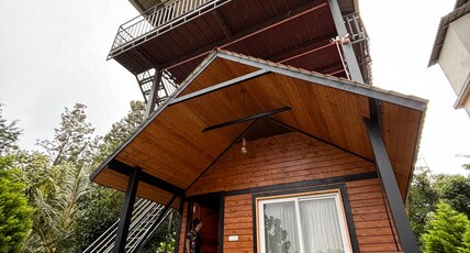 Coorg Riverness Resort Room Type - Wooden Cottage AC