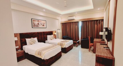 The Fern Residency Bodhgaya, Series by Marriott Room Type - Winter Green Premium Room, 2 Twin Beds