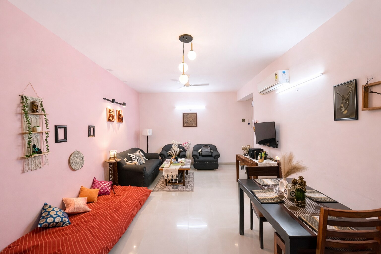 ChhatraChhaya Serene curated 3BR near Taj Mahal - Tap to explore photos