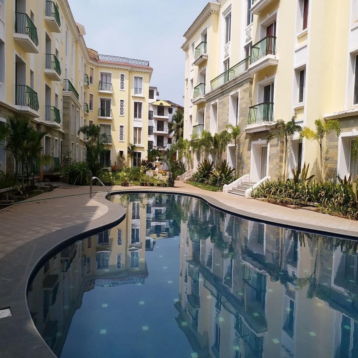 Areia De Goa Baga All amenities 2 BHK Living - Tap to explore photos