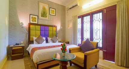 The Byke Puja Samudra Pure Veg Room Type - Super Deluxe Room With Balcony
