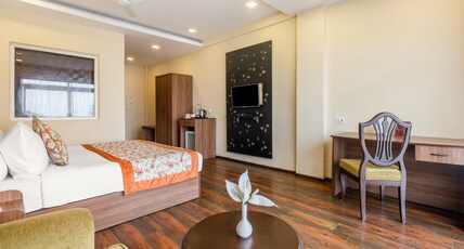 Summit Barsana Resort & Spa (5 Mins drive to Mall) Room Type - Deluxe Mountain View Room with Private Balcony Summit Barsana Resort & Spa (5 Mins drive to Mall) Room Type - Deluxe Mountain View Room with Private Balcony