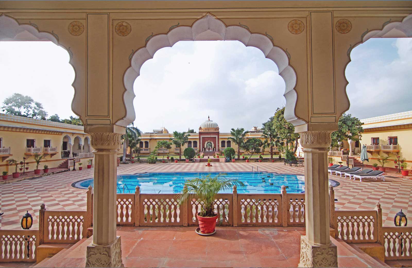 Amar Mahal-200 Meters from Raja Ram Temple, Orchha - Tap to explore photos