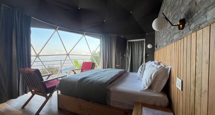 Glamp-Inn || The Camping Cabin || Room Type - Premium Dome || The Luxury Camping Cabin ||