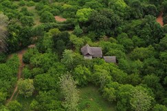 The earthen hut