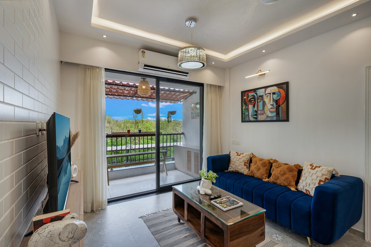 Drizzle By Palacio De Goa|Brand New 2BHK|NearBeach - Tap to explore photos
