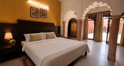 Raja Nahar Singh Tourist Resort    Room Type - Deluxe Room