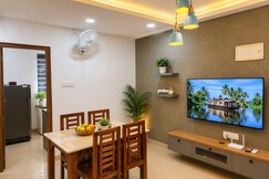 Modern 1BHK G1201 -500m to West Nada, Guruvayur