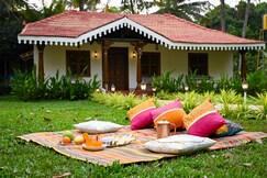 White Serenity 4BHK Pool Villa Near Beach Udupi