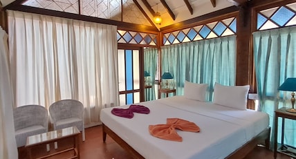 Cavala Seaside Resort, Baga, A Portuguese Heritage Resort Room Type - Non Smoking Balinese style poolside Wooden Chalet Cavala Seaside Resort, Baga, A Portuguese Heritage Resort Room Type - Non Smoking Balinese style poolside Wooden Chalet